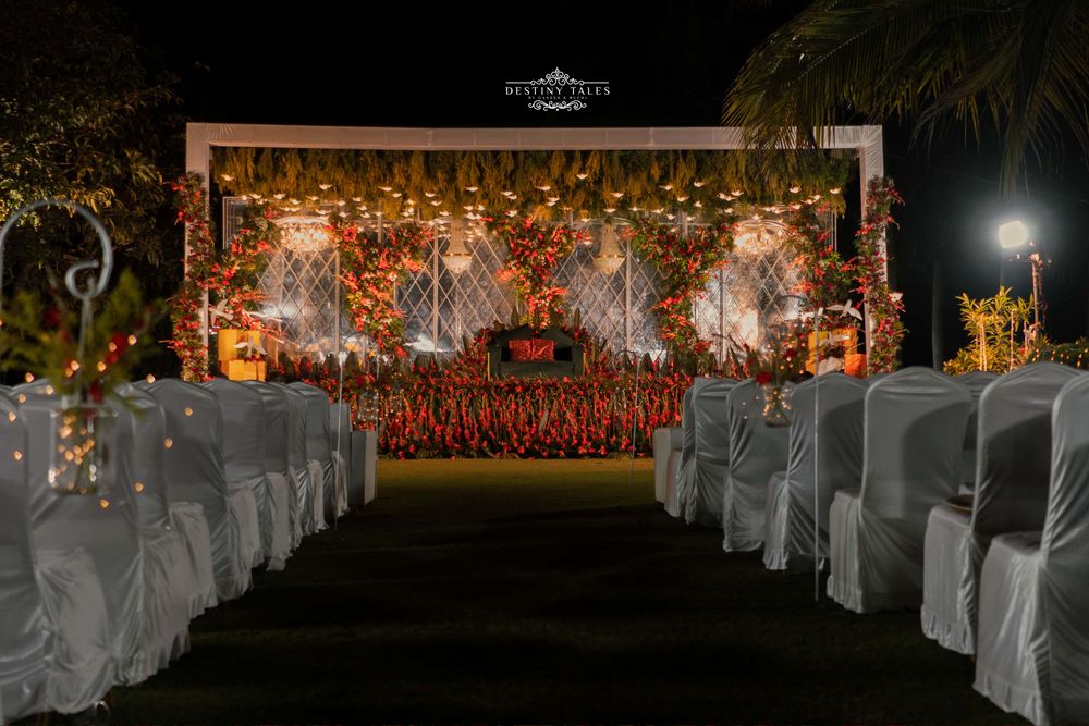 Photo From Priyanka & Shashikiran | Wedding Reception Decoration and Planning - By Destiny Tales