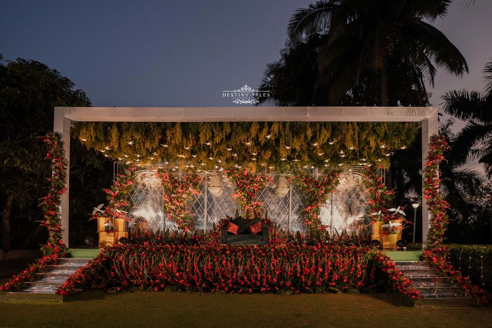 Photo From Priyanka & Shashikiran | Wedding Reception Decoration and Planning - By Destiny Tales