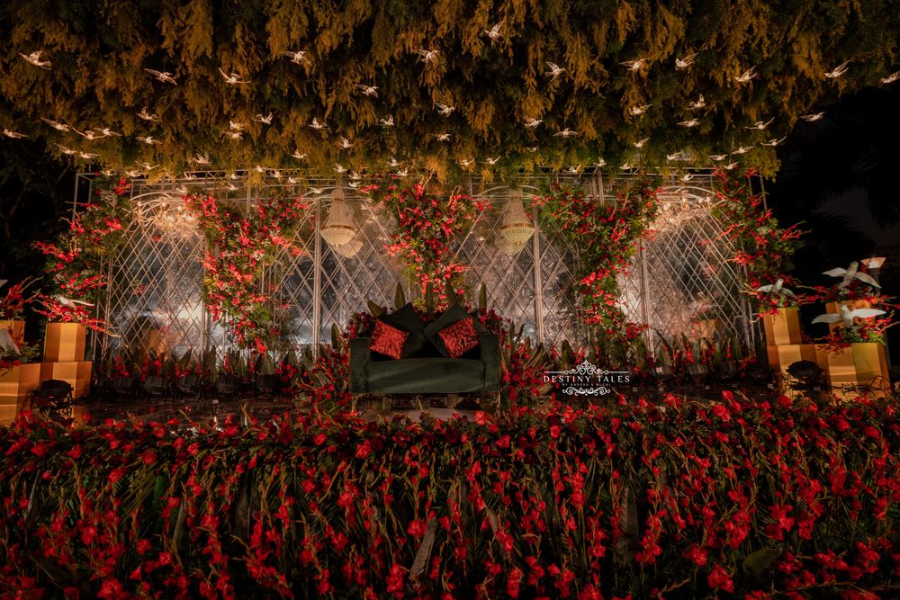 Photo From Priyanka & Shashikiran | Wedding Reception Decoration and Planning - By Destiny Tales