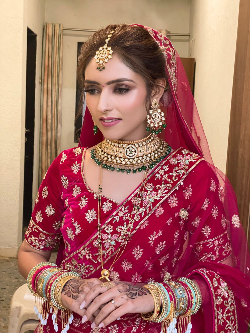 Photo From Sindhi bride - By Charu Makeup Artistt