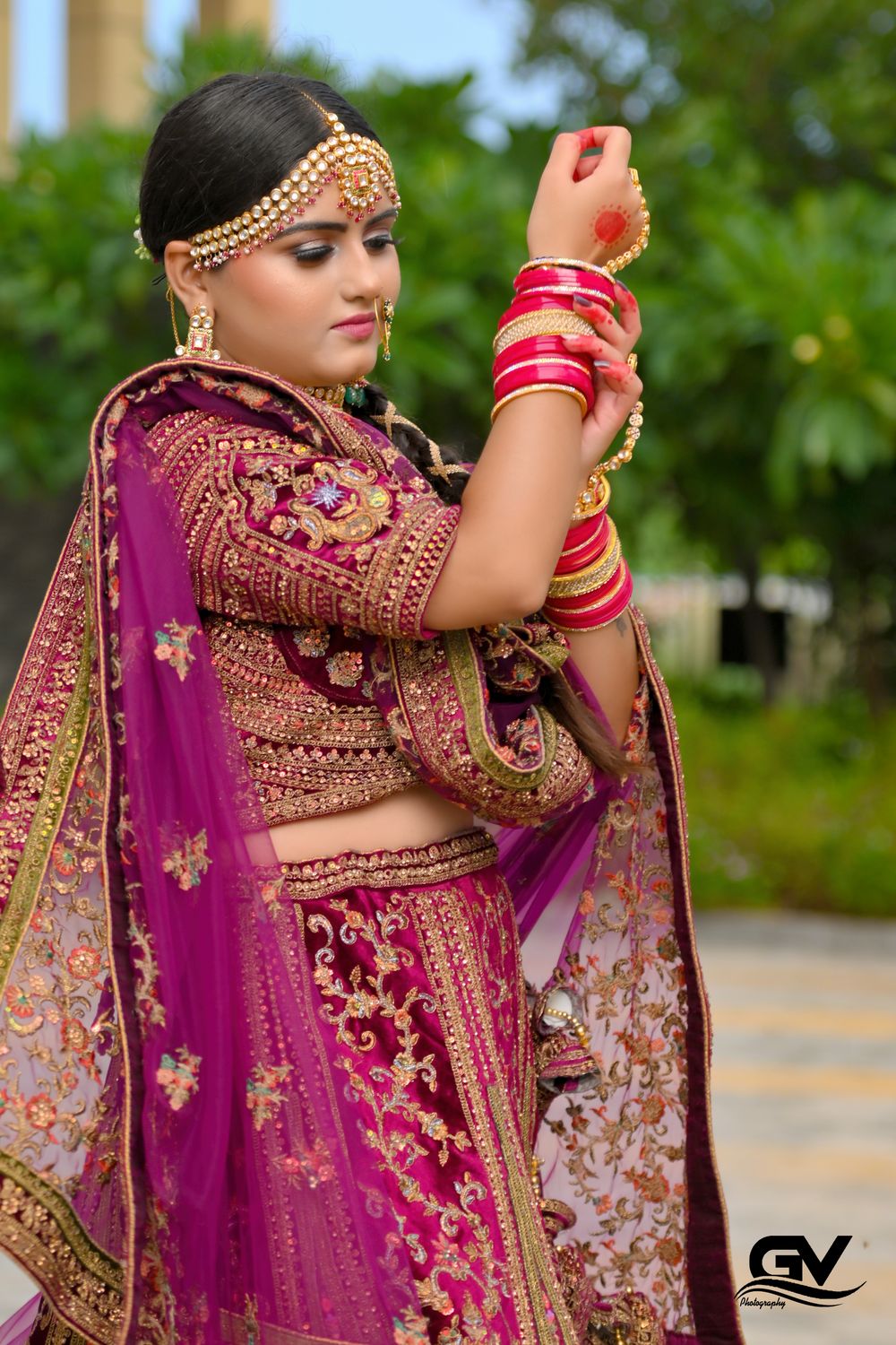 Photo From Shivani bridal shoot - By GV Studio