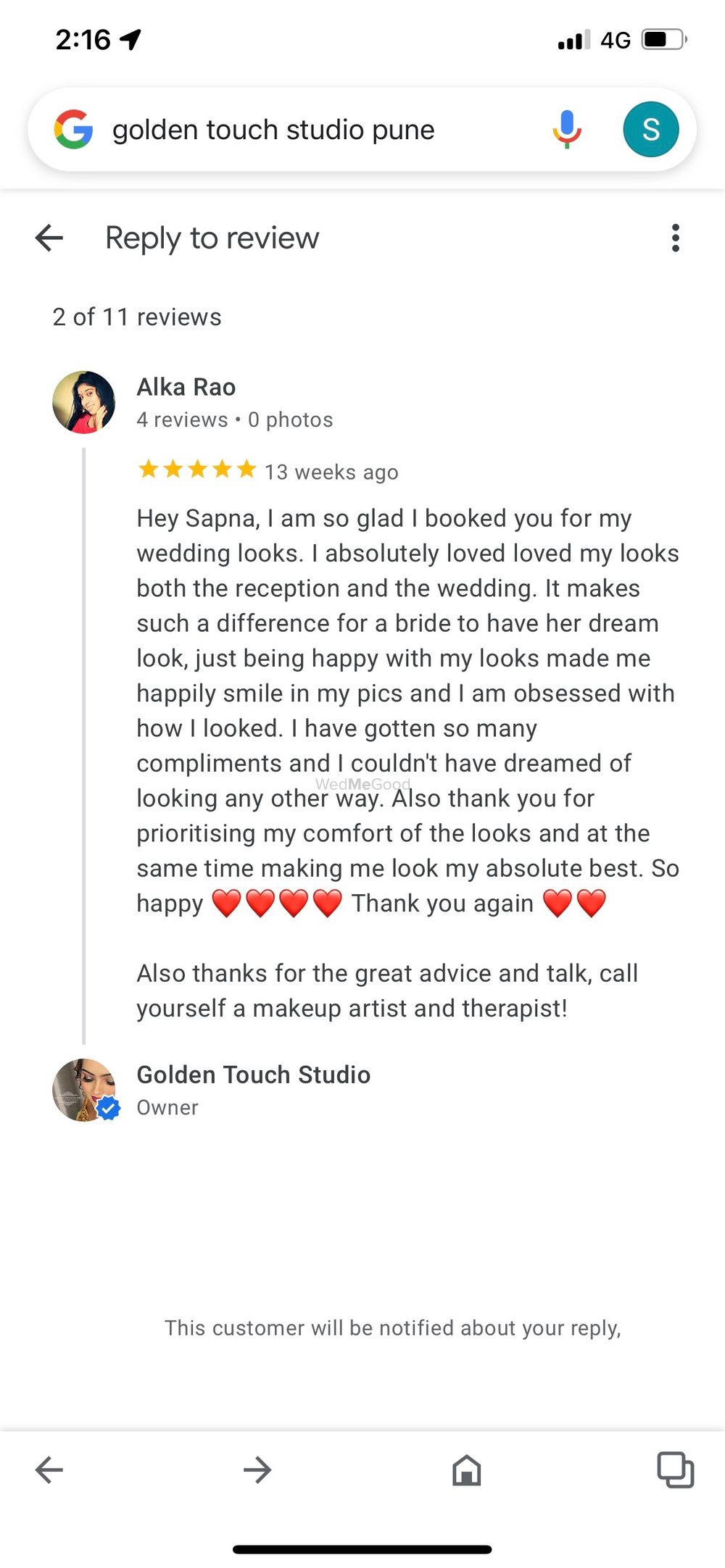 Photo From Reviews  - By Golden Touch Studio