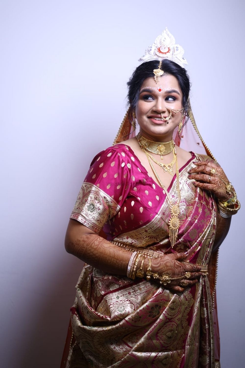 Photo From Bengali bride ashmita  - By Makeup by Shweta Chauhan