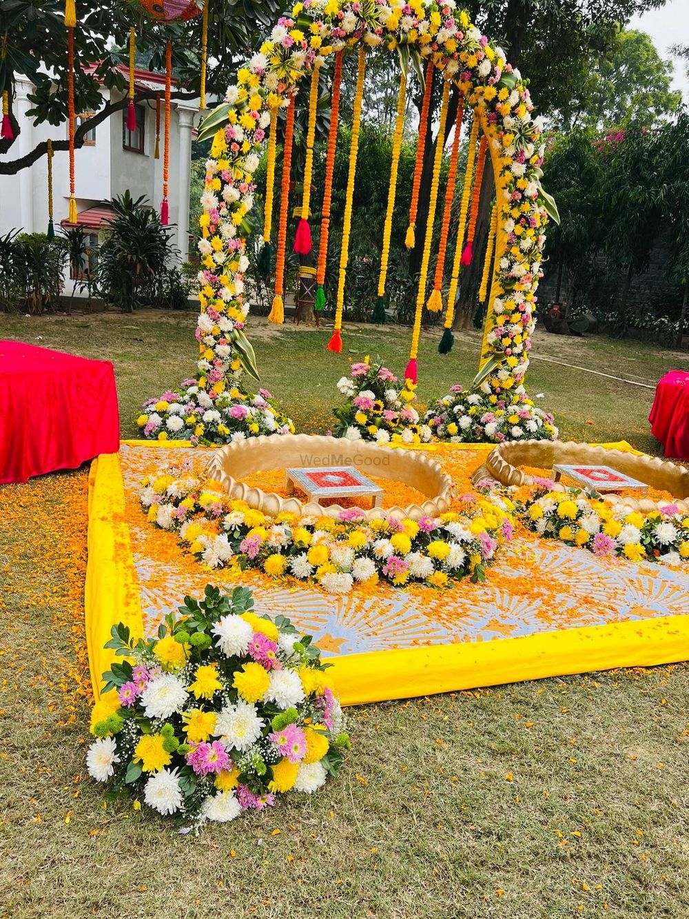 Photo From Haldi & Mehndi Decor - By The Palace