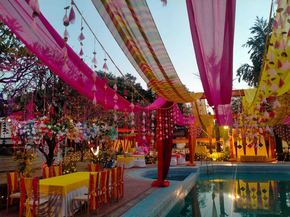 Photo From Haldi & Mehndi Decor - By The Palace