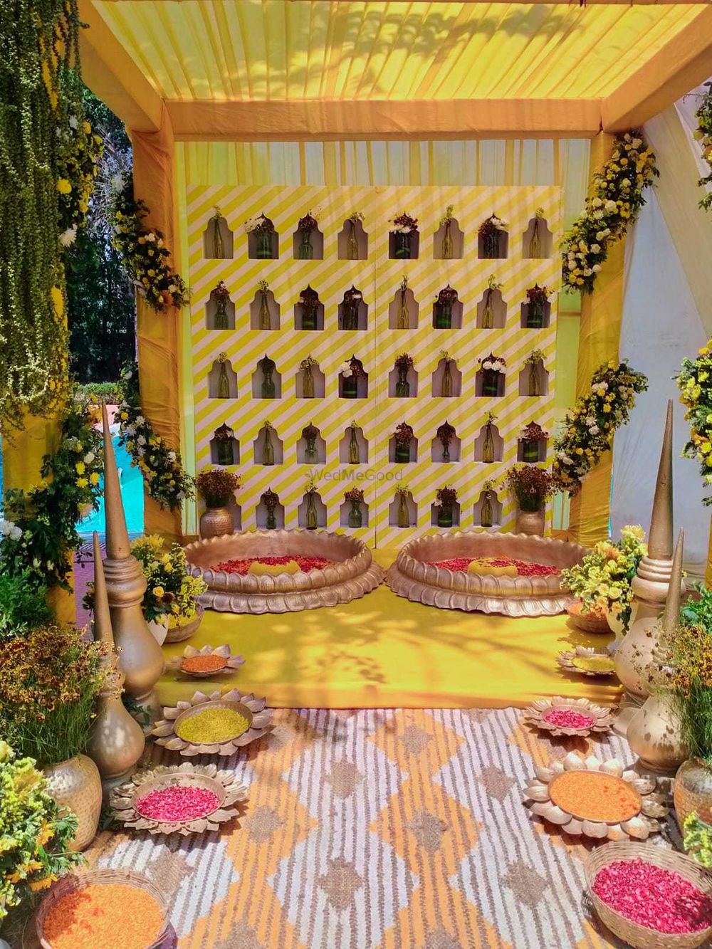 Photo From Haldi & Mehndi Decor - By The Palace