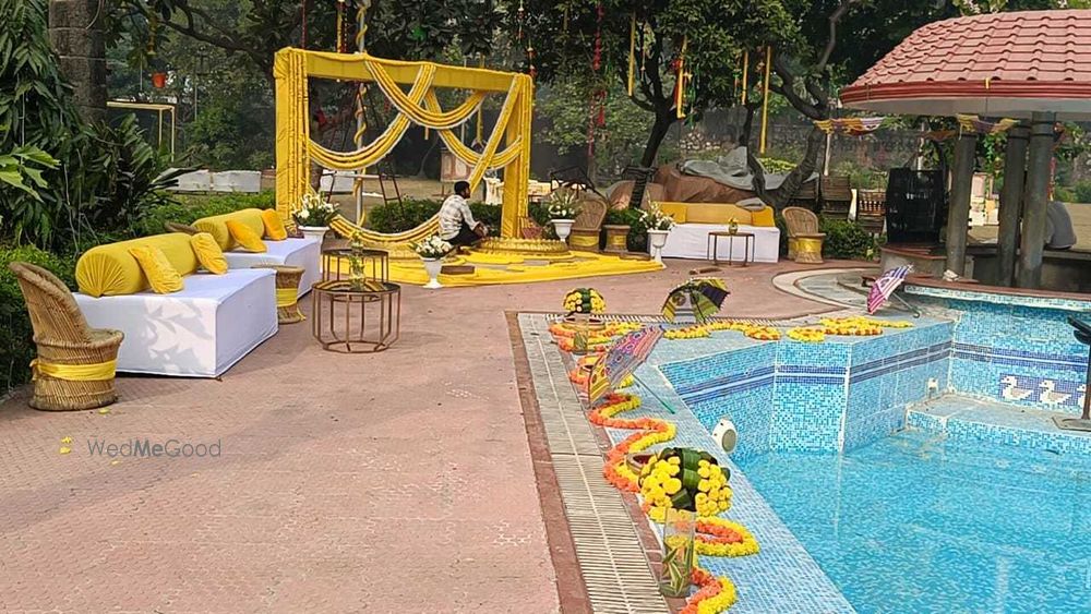 Photo From Haldi & Mehndi Decor - By The Palace