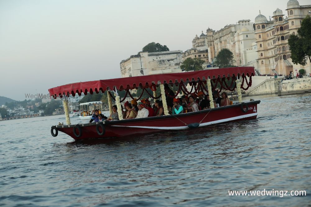 Photo From Wedding at The Jag Mandir Island Palace - By WedWingz Events