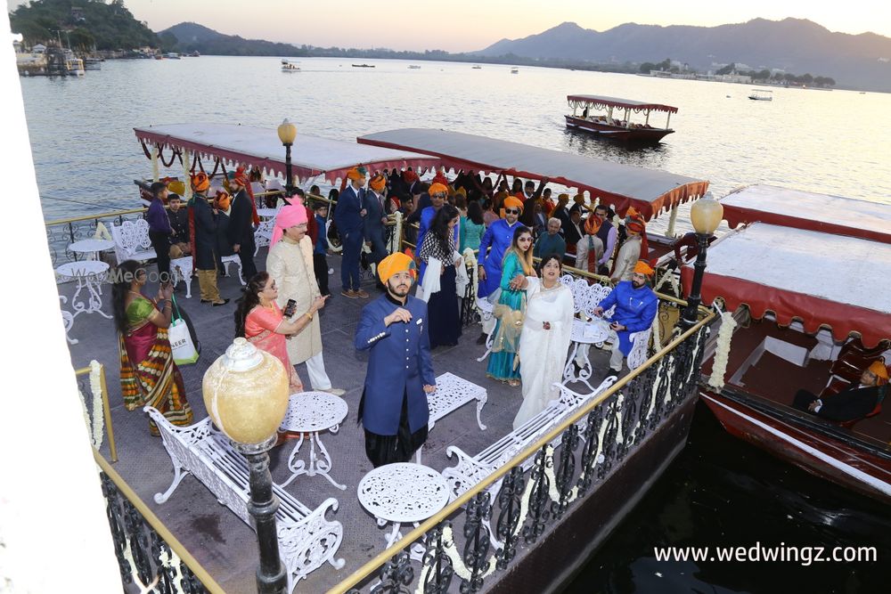 Photo From Wedding at The Jag Mandir Island Palace - By WedWingz Events