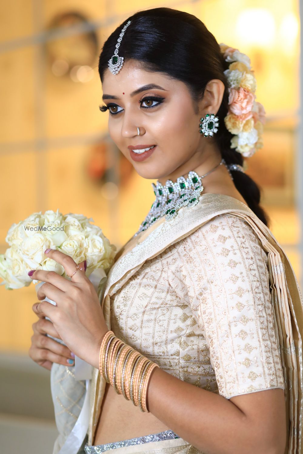 Photo From South Indian Mallu Look - By Wow - Makeup Artist Reena