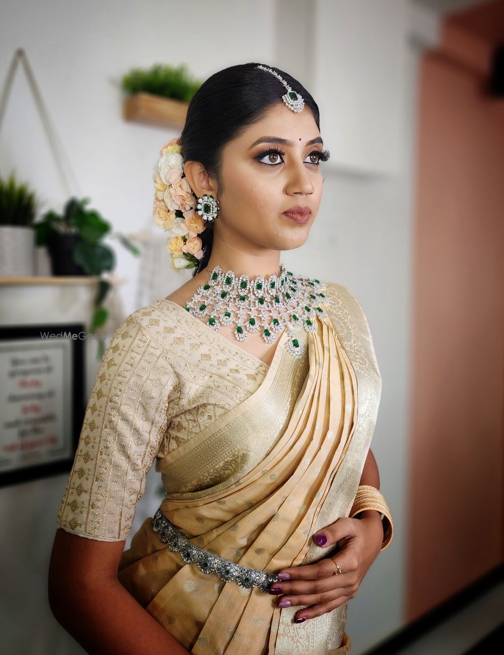 Photo From South Indian Mallu Look - By Wow - Makeup Artist Reena