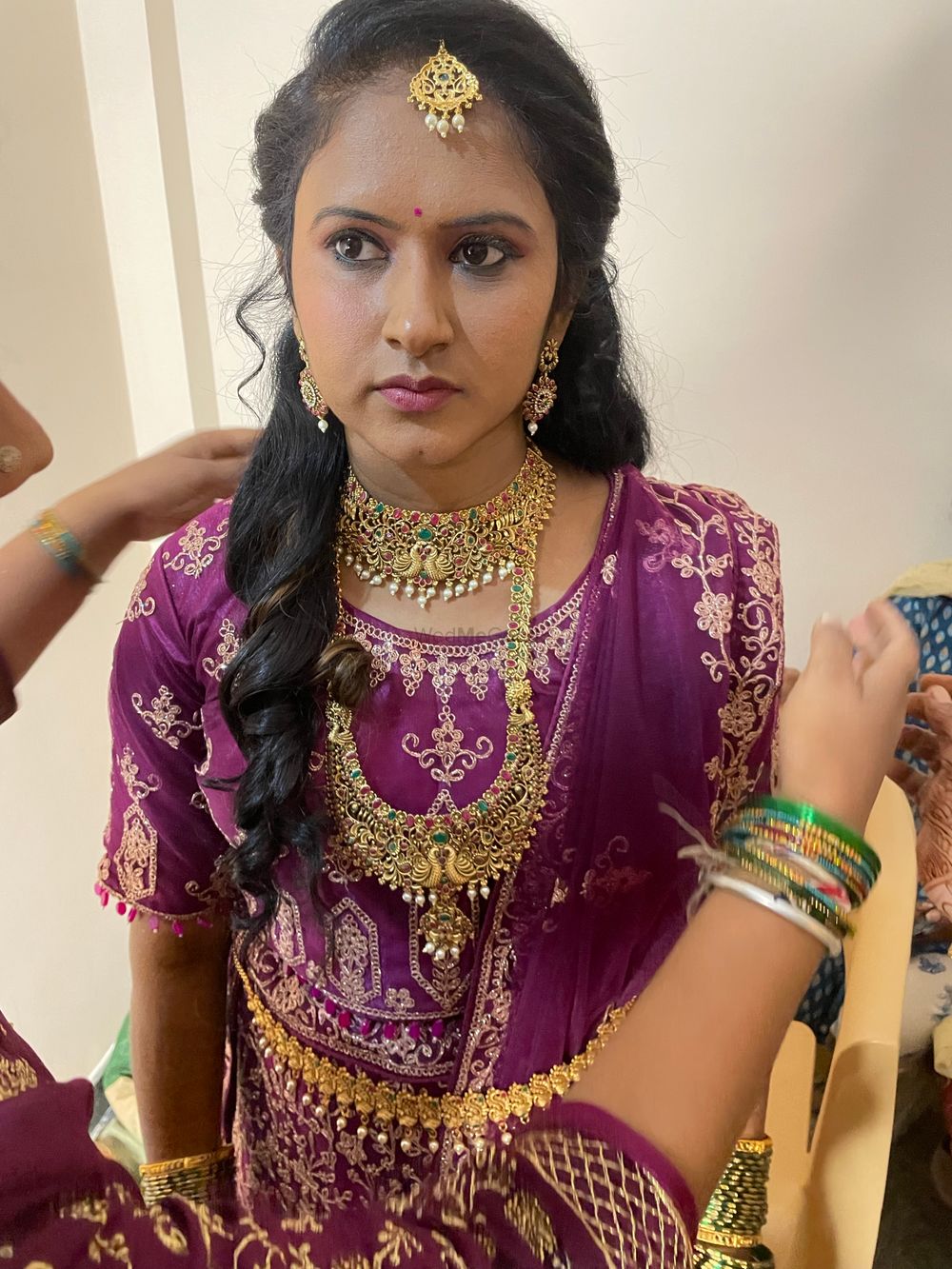 Photo From Punitha Reception look - By Makeover by Sofi