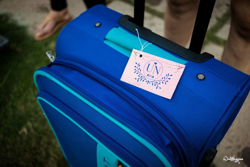 Photo of Personalised luggage tags for guests