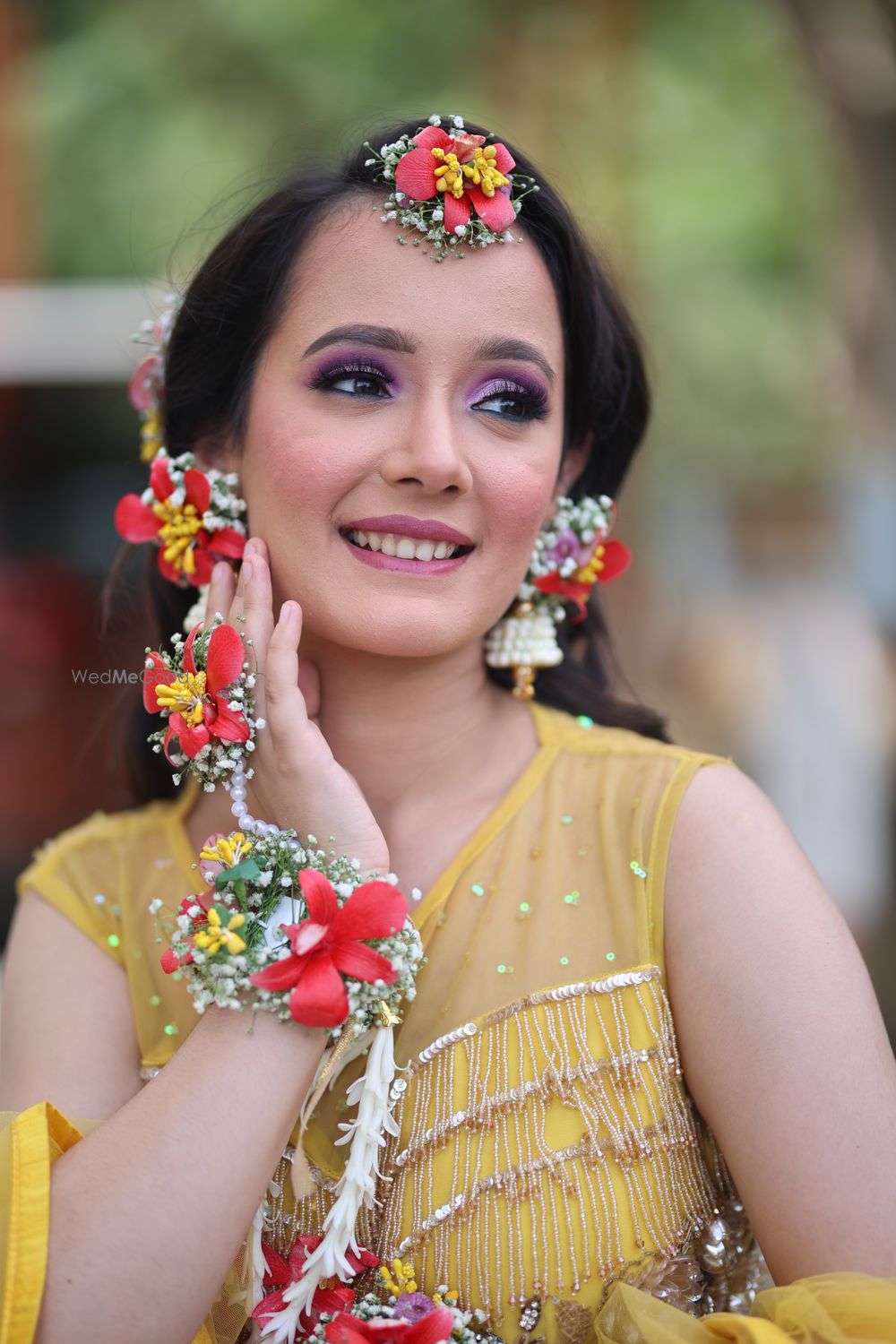 Photo From Haldi look - By Priyanka Surve Makeovers