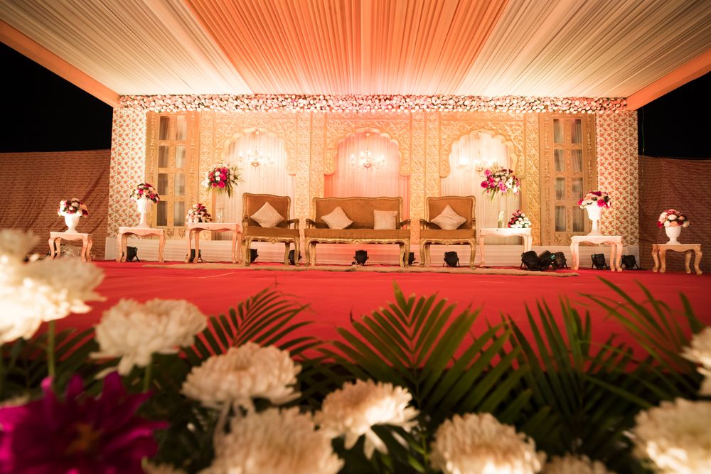 Photo From White & Peach Theme Decor - By Blissfull Weddings