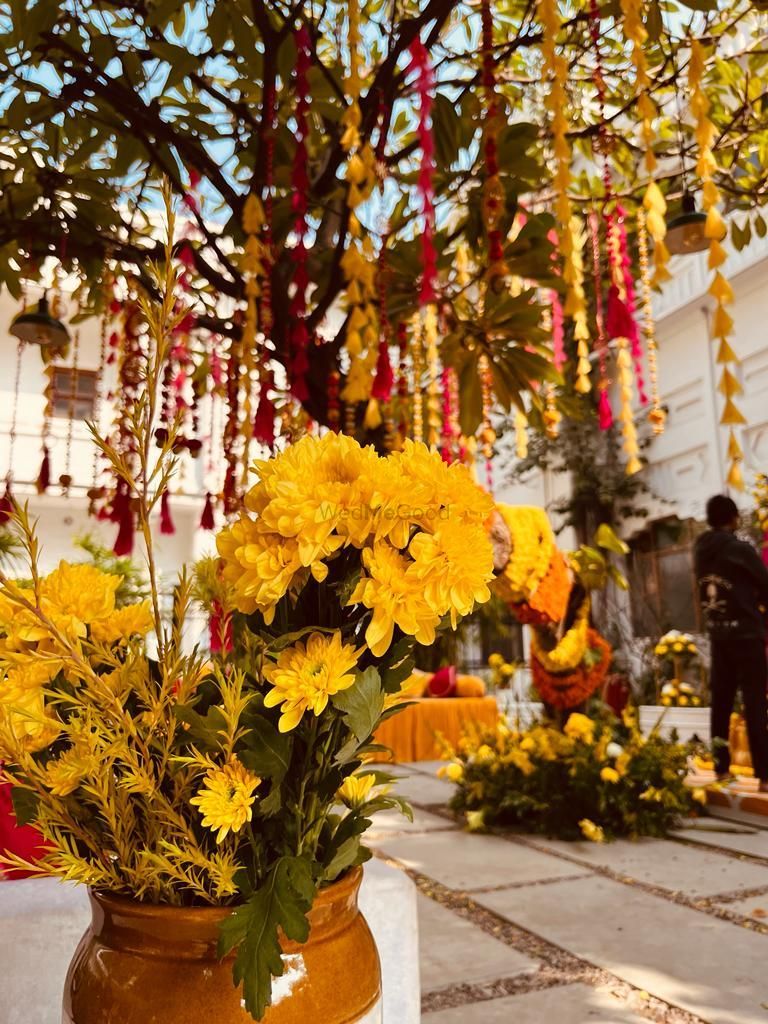 Photo From Awadhi Haldi Decor - By Blissfull Weddings