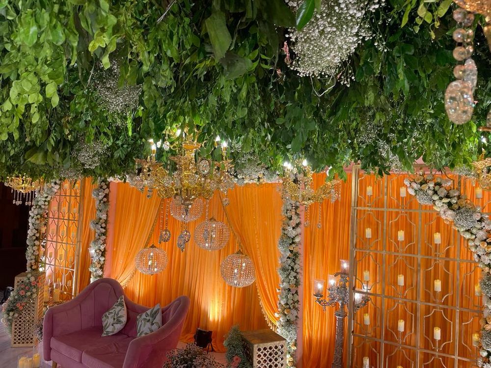 Photo From Enchanting Engagement Elegance: Captivating Decor - By Eventina Decors