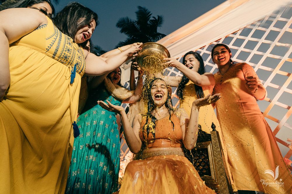 Photo From Haldi Ceremony - By Vogueshaire