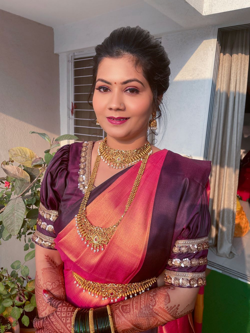 Photo From Maharashtrian bride - By Charu Makeup Artistt