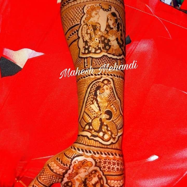 Photo From bridal Mehandi - By Mahesh Mehandi 