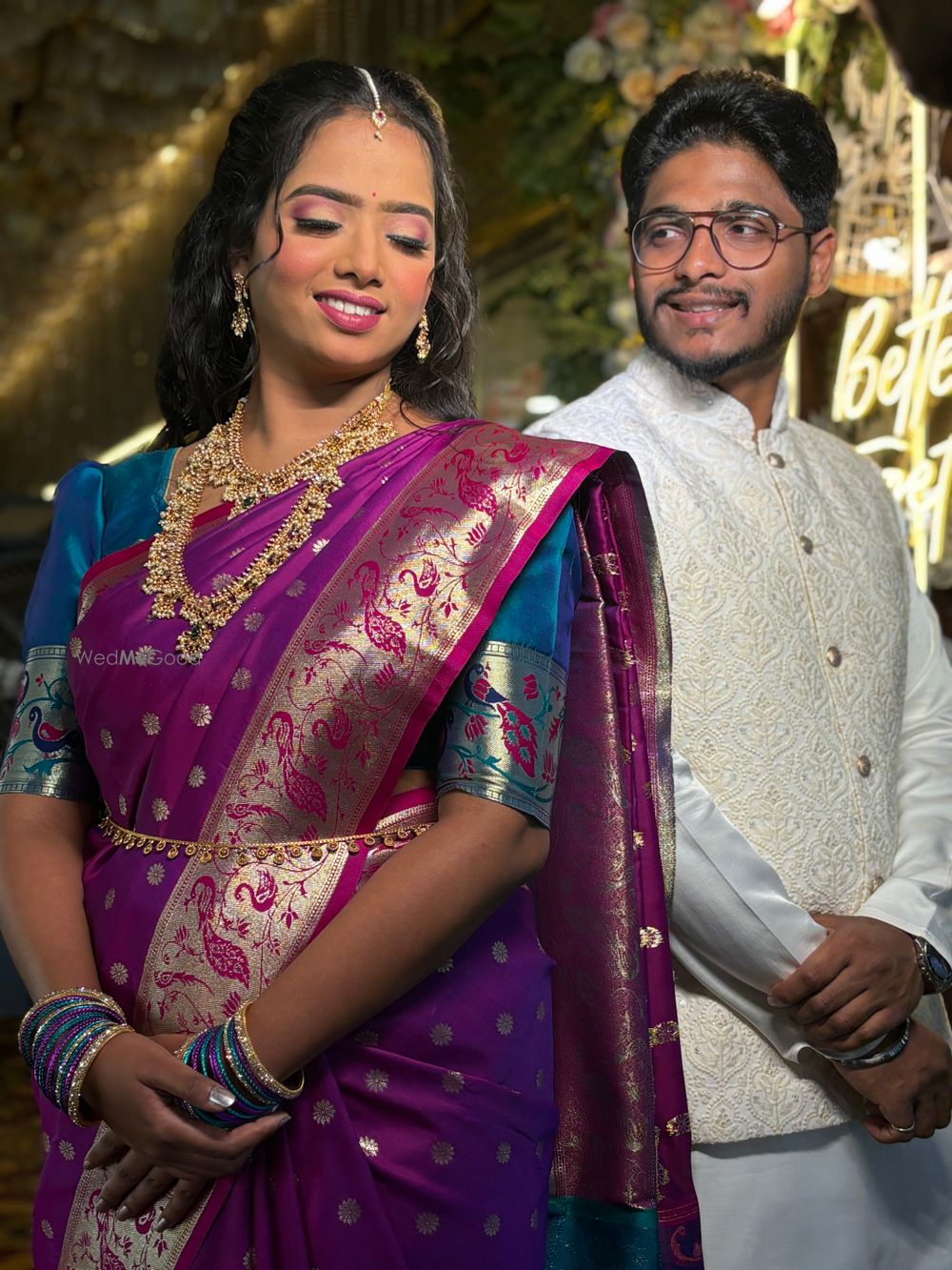 Photo From Engagement - By Priyanka Surve Makeovers