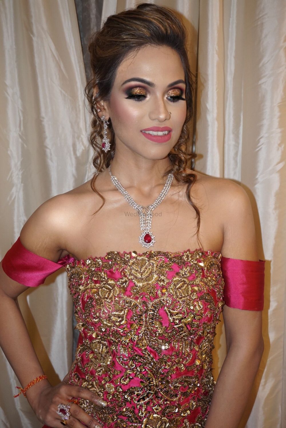 Photo From Archana's Sagan look  - By Makeup by Meghna Roda