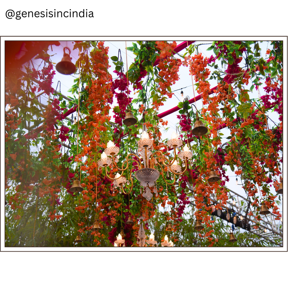 Photo From Pink & Red flower Mandap decor - By Genesis Inc
