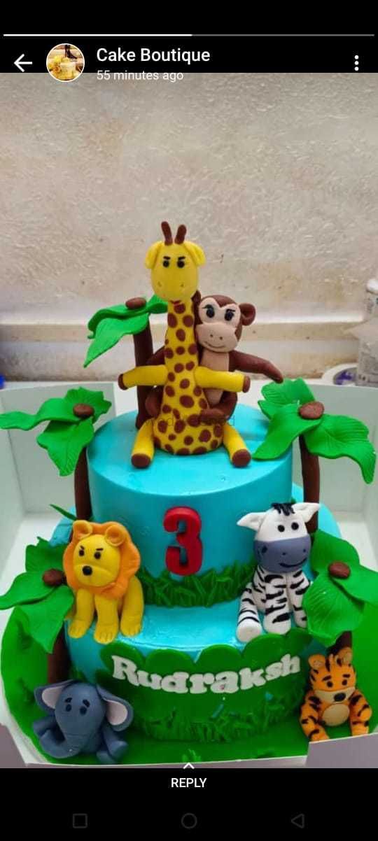 Photo From jungle theme - By The Cake Boutique Bangur