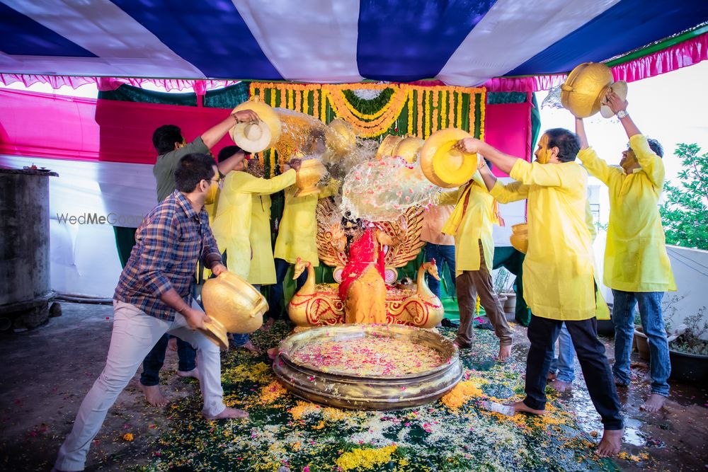 Photo From nikhil & pranitha haldi ceremony - By Yellow Maple