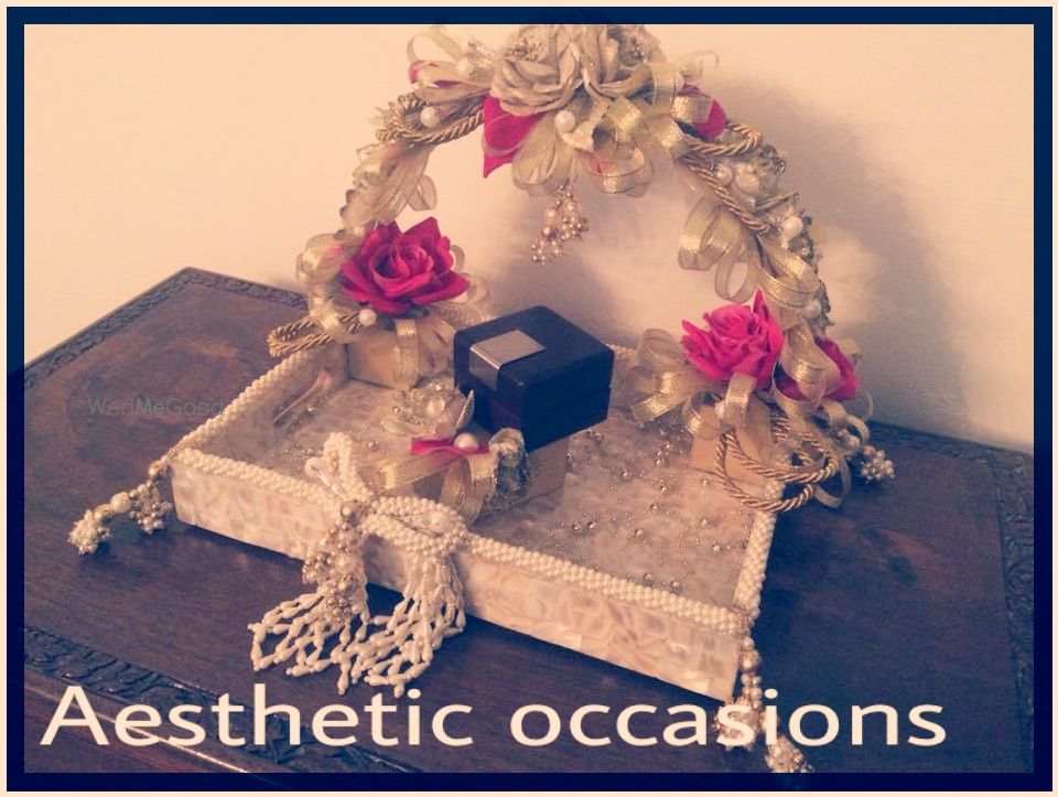 Photo From Ring trays & roka ceremonies  - By Aesthetic Occasions