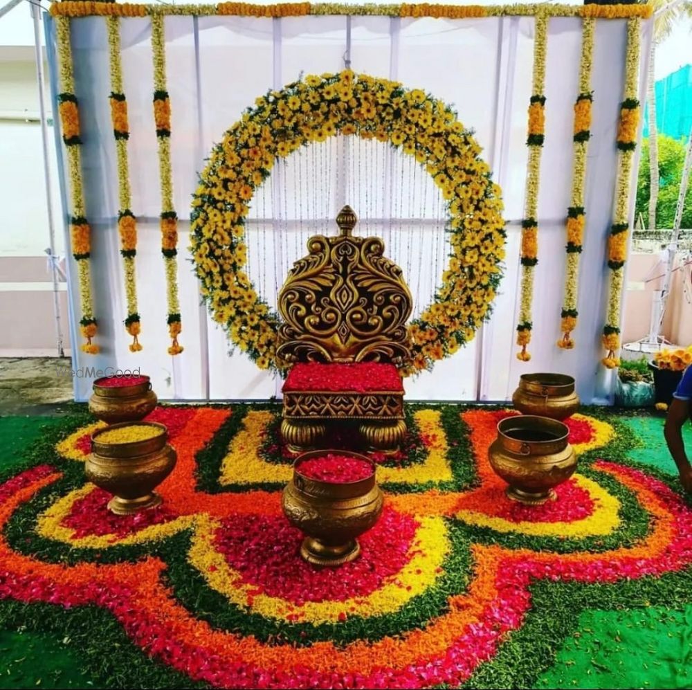 Photo From haldi - By Haswi Events - Decor