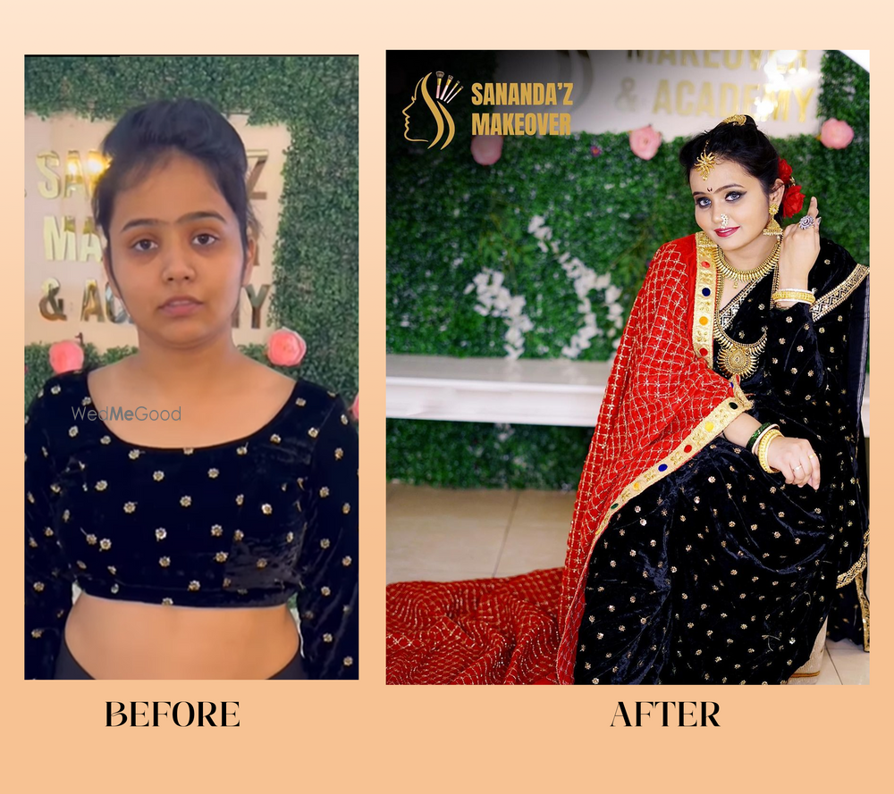 Photo From Maharashtrian bridal look - By Sananda'z Makeover