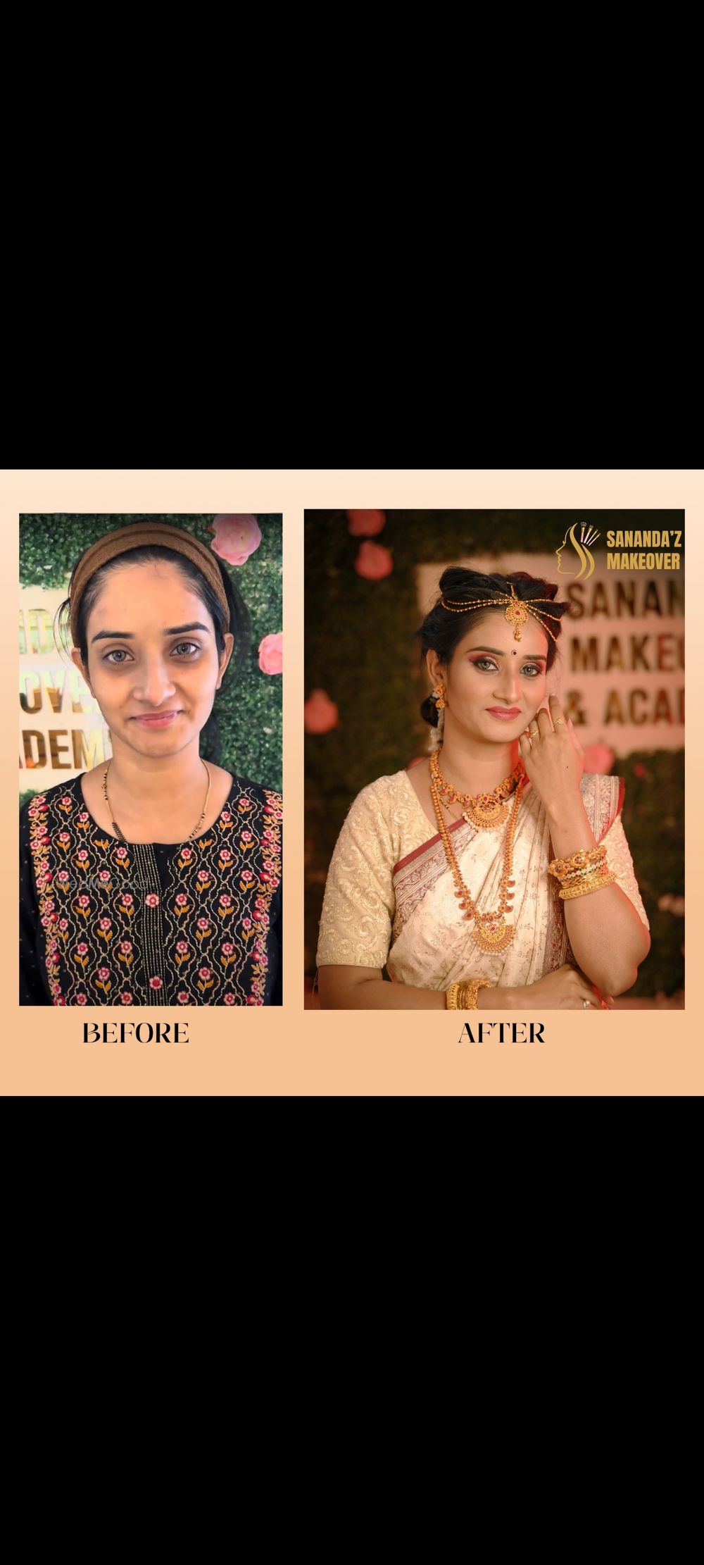 Photo From South Indian bridal - By Sananda'z Makeover