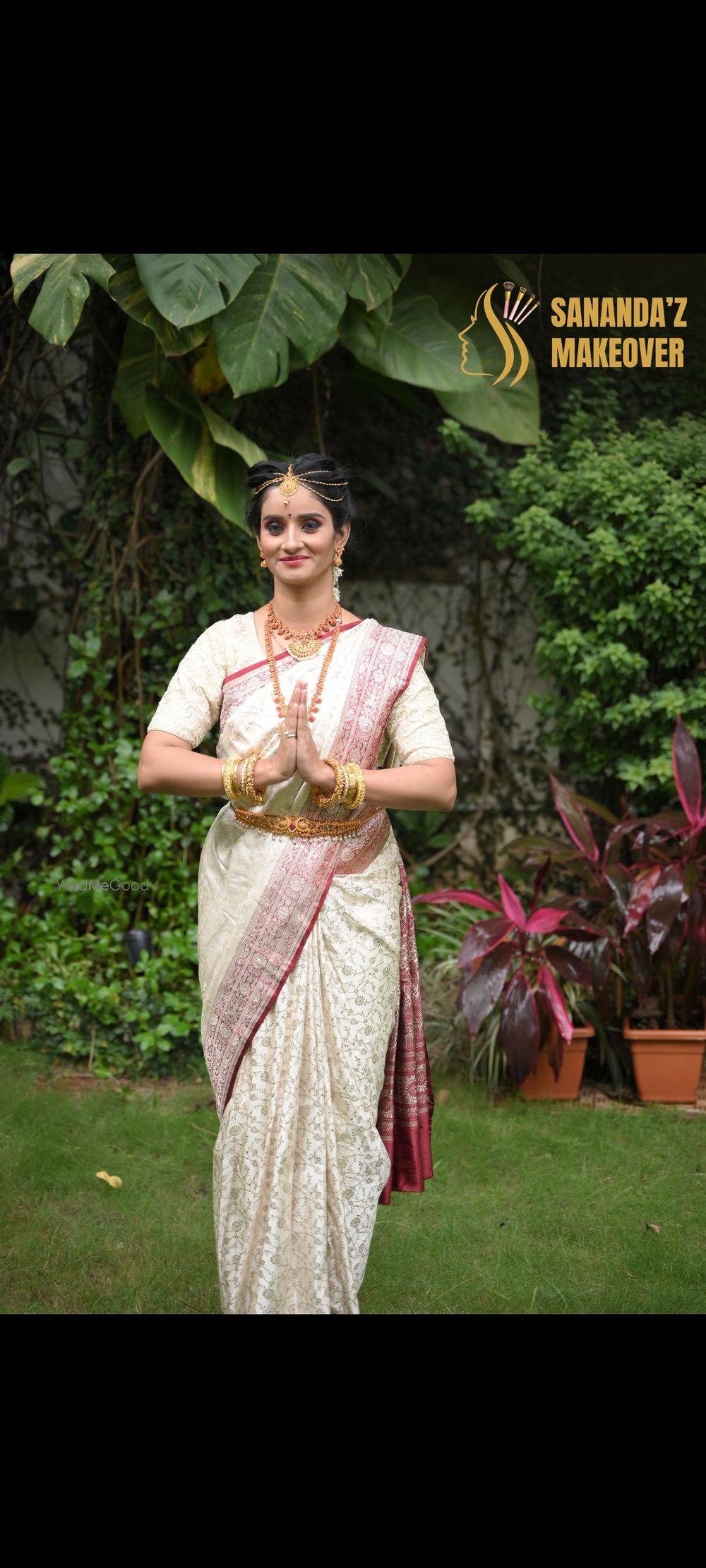 Photo From South Indian bridal - By Sananda'z Makeover