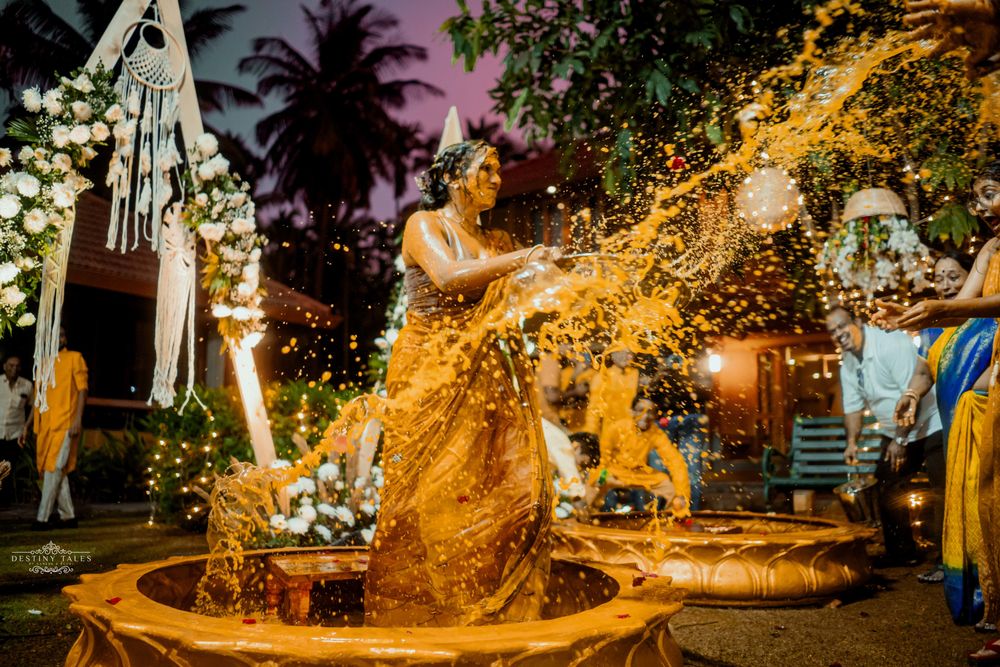 Photo From Priyanka & Shashikiran | Haldi Ceremony Photography - By Destiny Tales