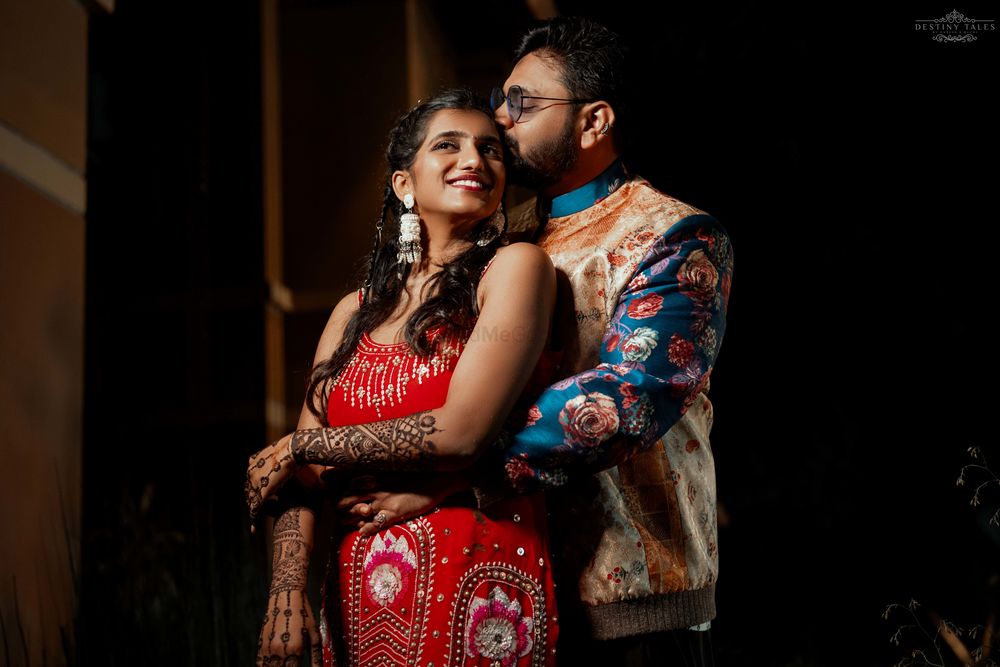 Photo From Priyanka & Shashikiran | Mehendi Ceremony Photography - By Destiny Tales