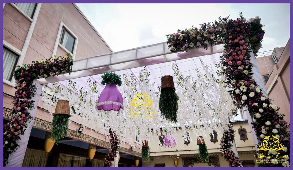 Photo From Mandap white & Lilac - By Nakoda Events