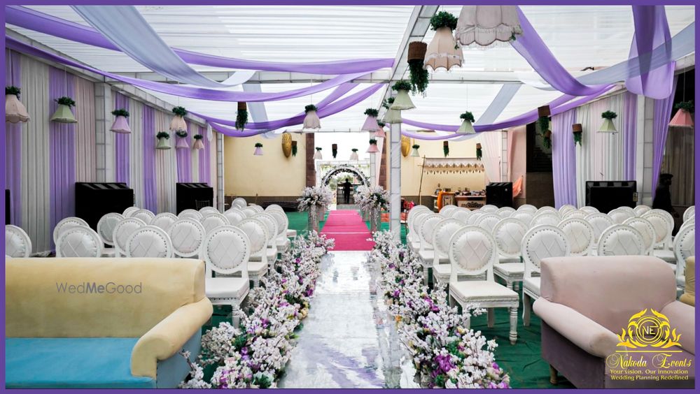 Photo From Mandap white & Lilac - By Nakoda Events