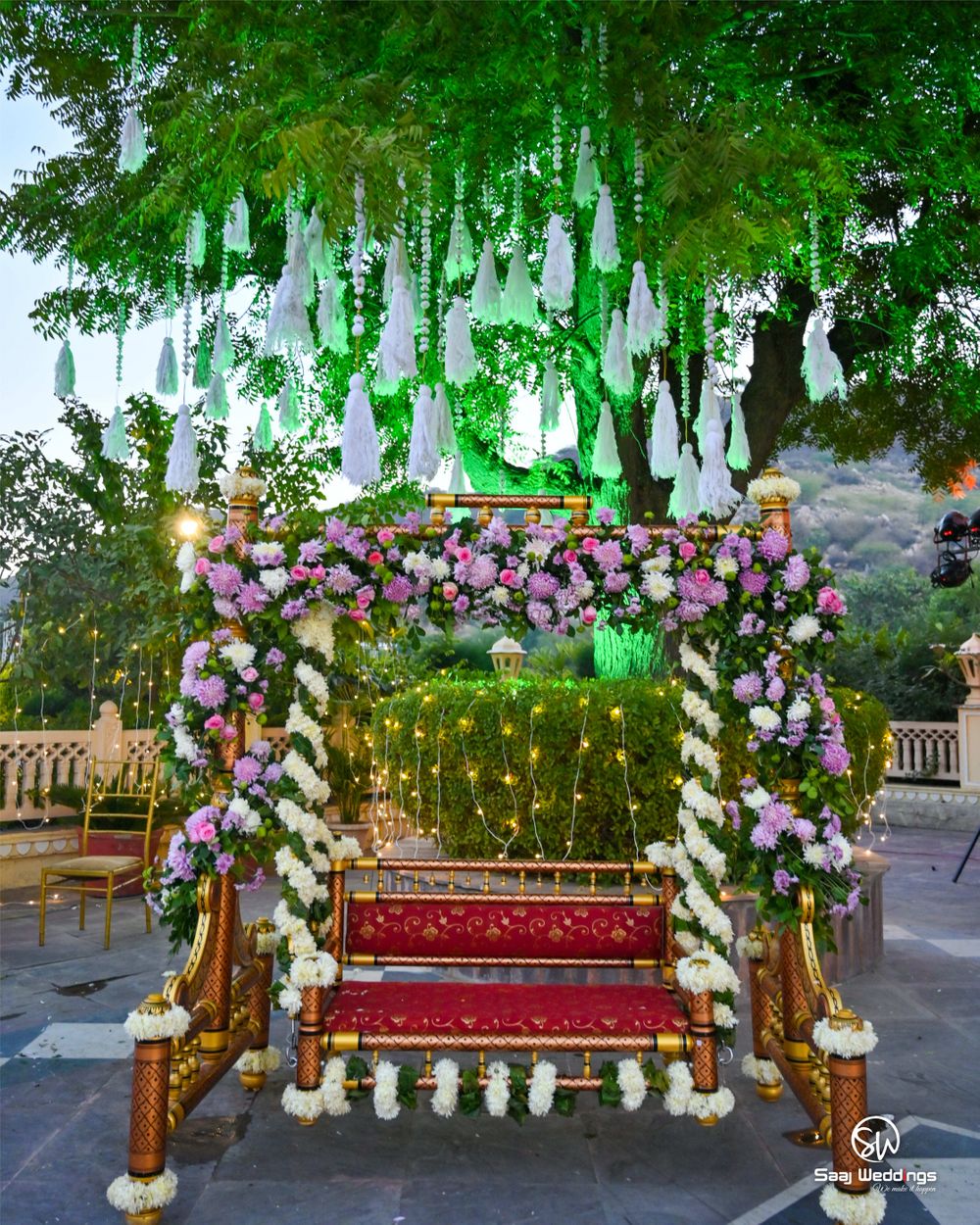 Photo From Anisha weds Gururaj - Raj Bagh Palace - By Saaj Weddings