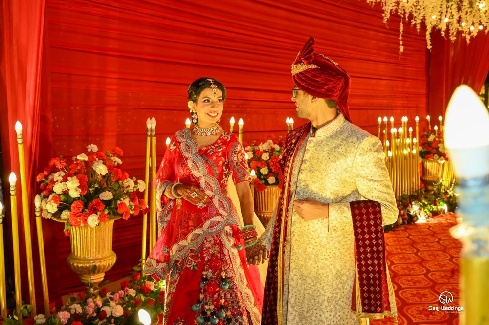 Photo From Anisha weds Gururaj - Raj Bagh Palace - By Saaj Weddings