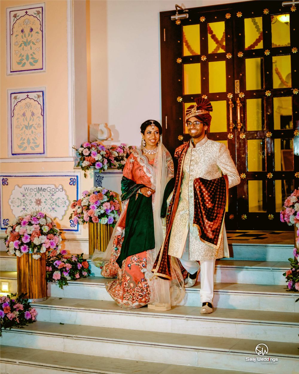 Photo From Anisha weds Gururaj - Raj Bagh Palace - By Saaj Weddings