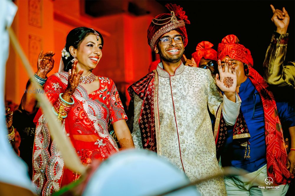 Photo From Anisha weds Gururaj - Raj Bagh Palace - By Saaj Weddings