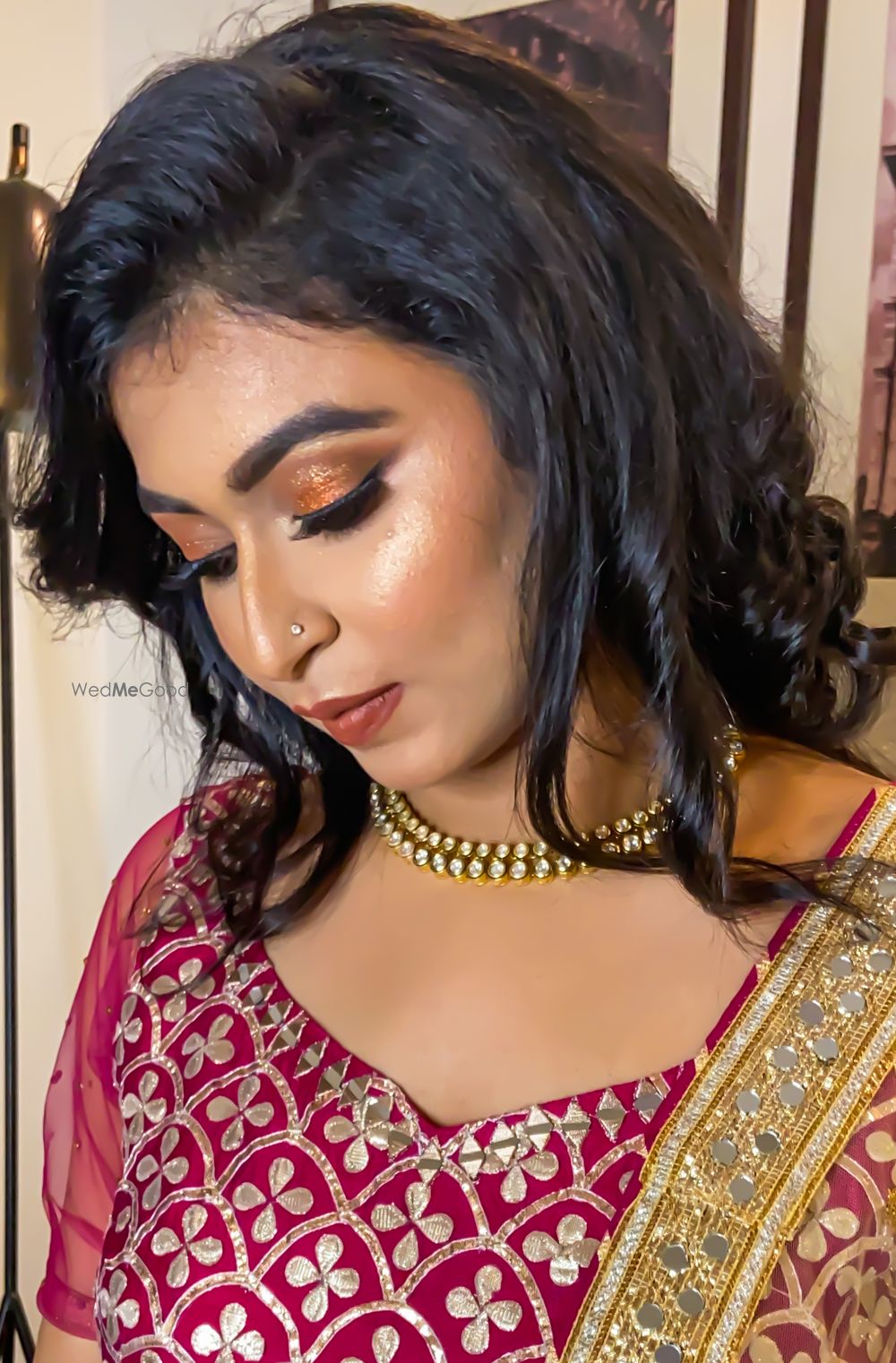 Photo From Srishti's Roka Look - By Ruchika Das Makeover