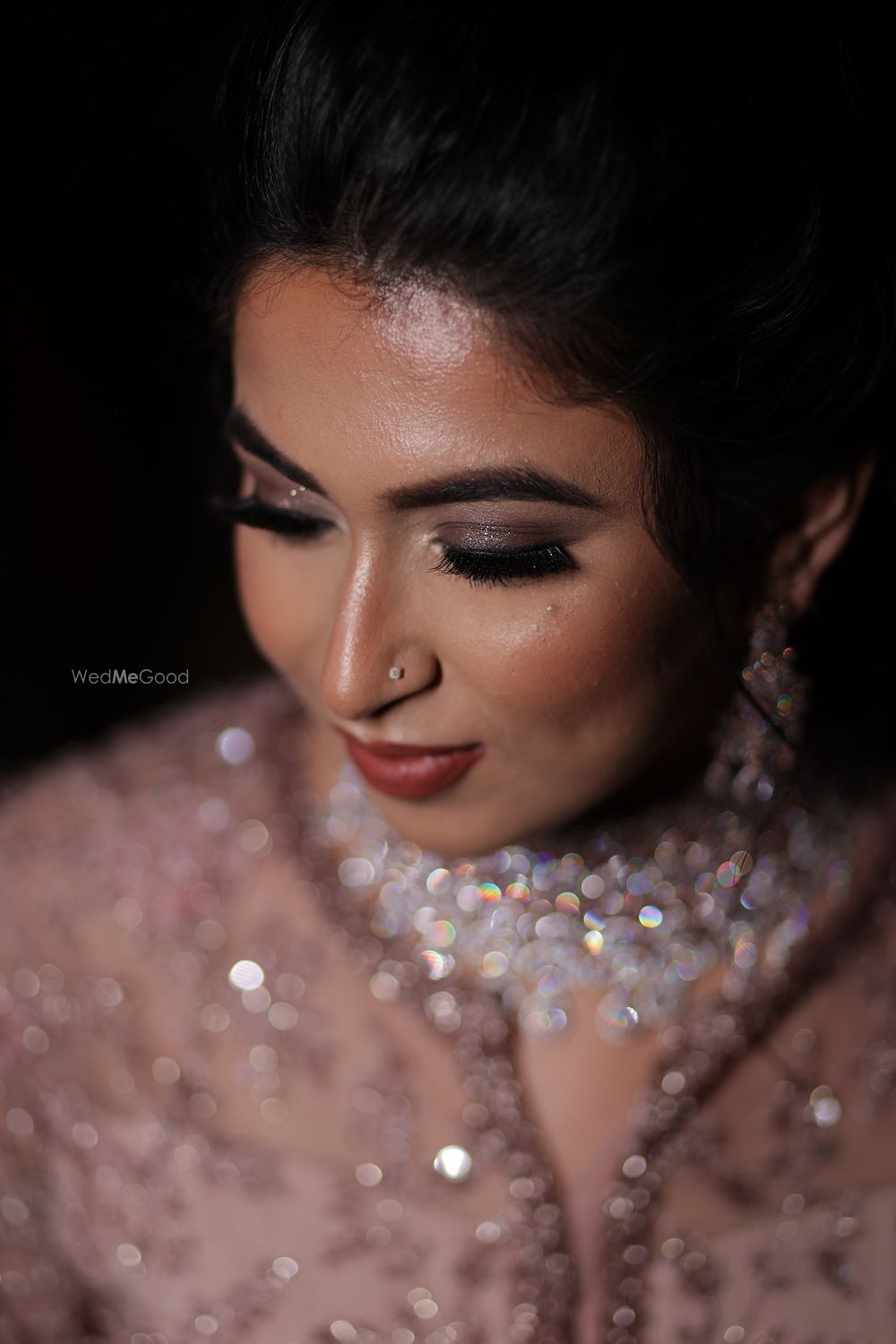 Photo From Shristi's Engagement Look - By Ruchika Das Makeover