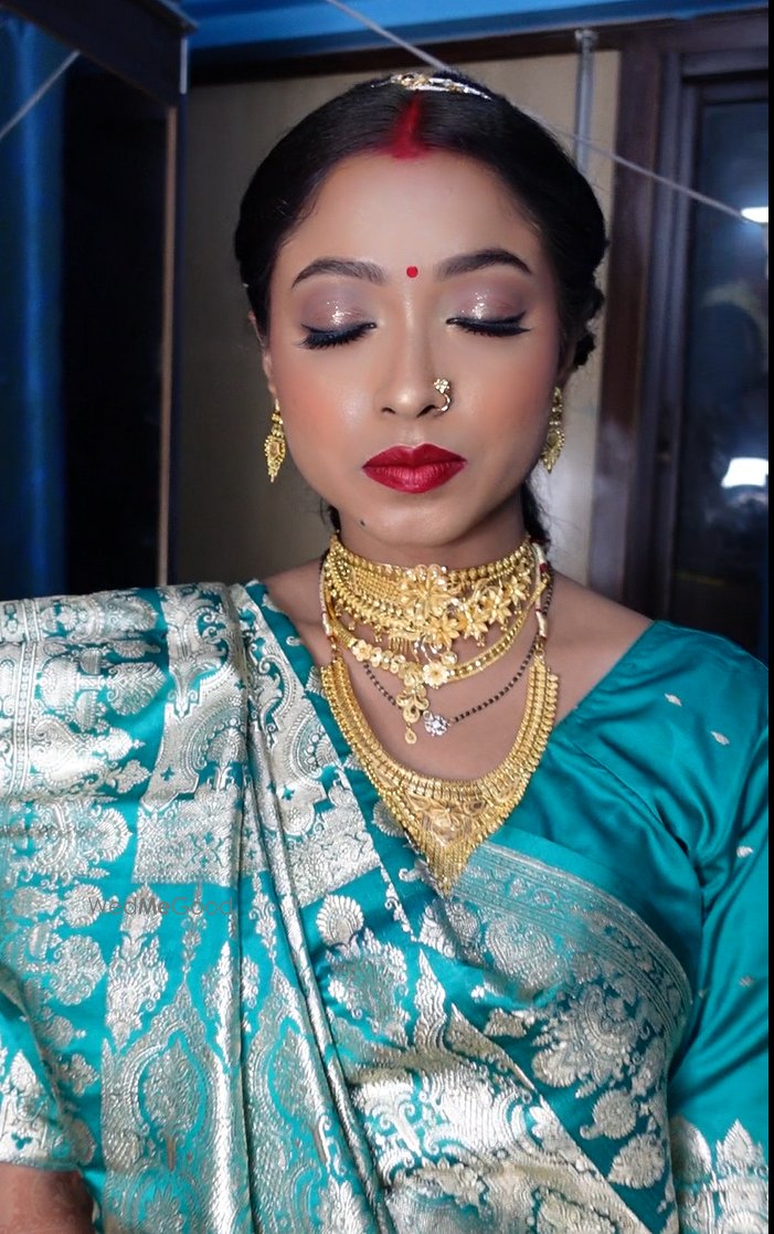 Photo From Megha Reception Look - By Ruchika Das Makeover