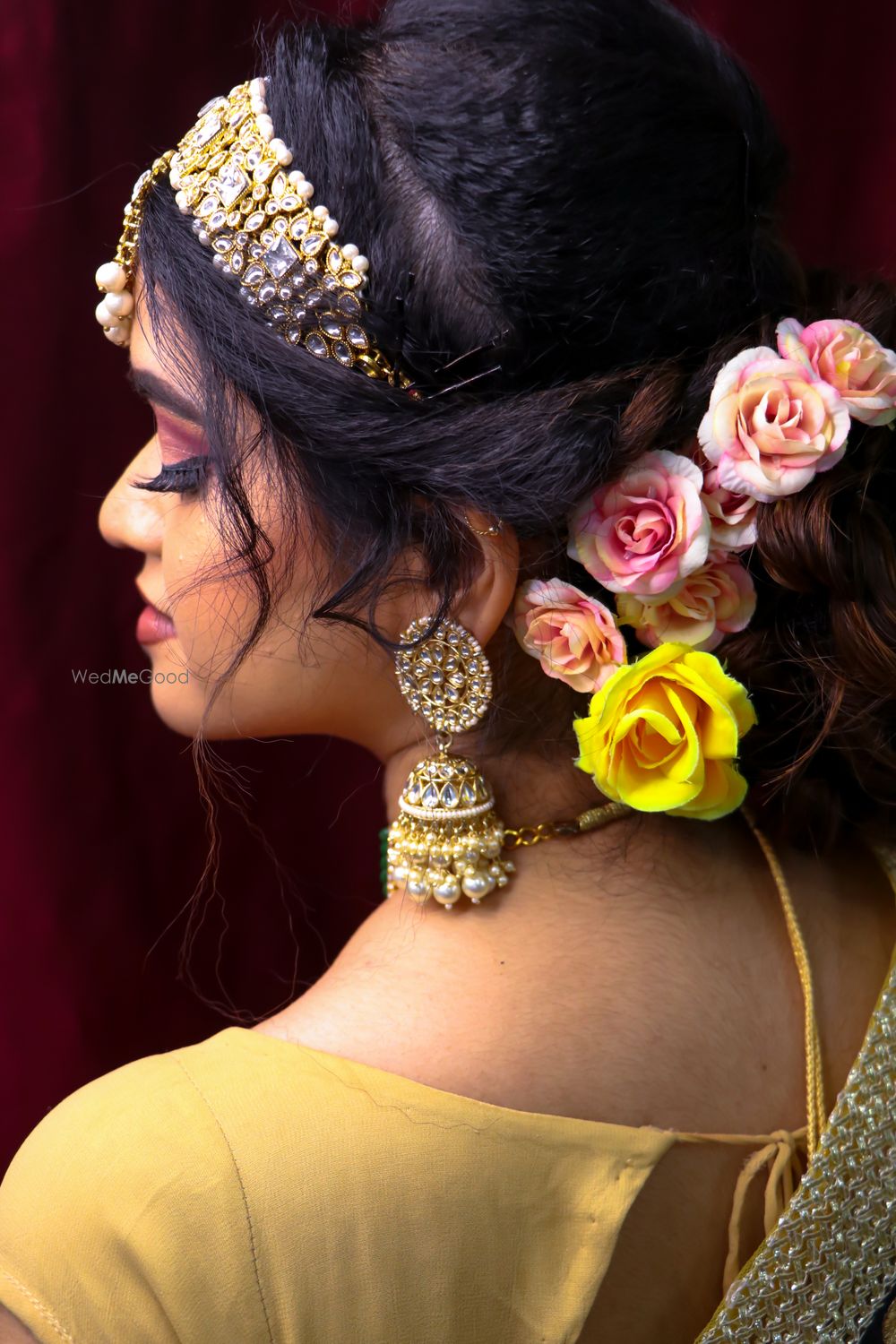 Photo From Sana Engagement Look - By Ruchika Das Makeover