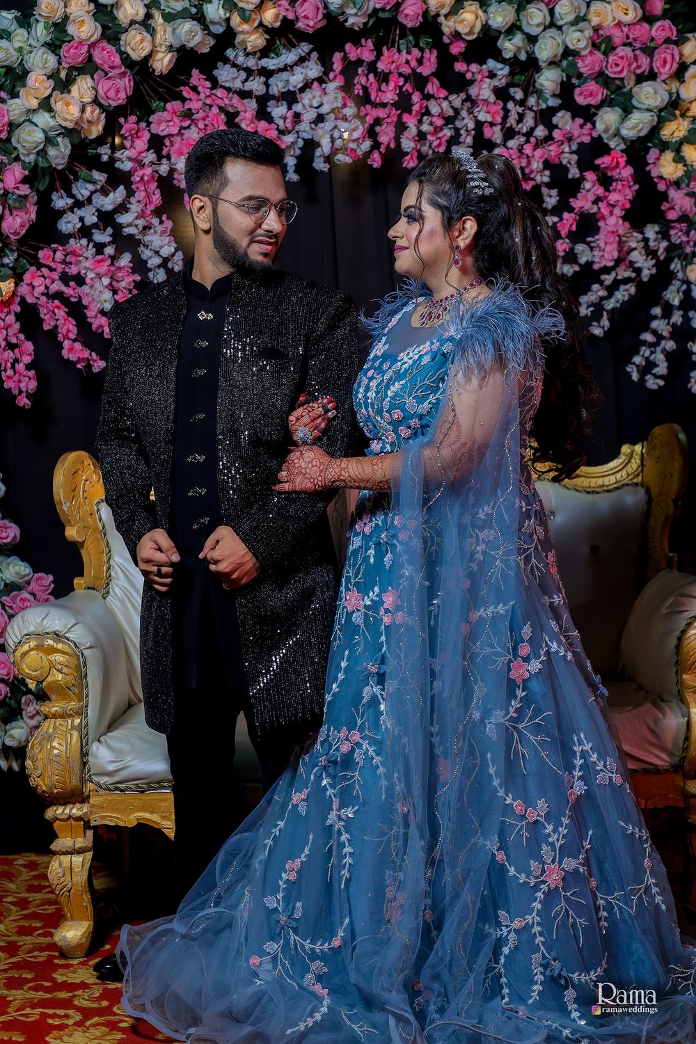 Photo From BHAVESH ROSHNI ENGAGEMENT - By Rama Weddings