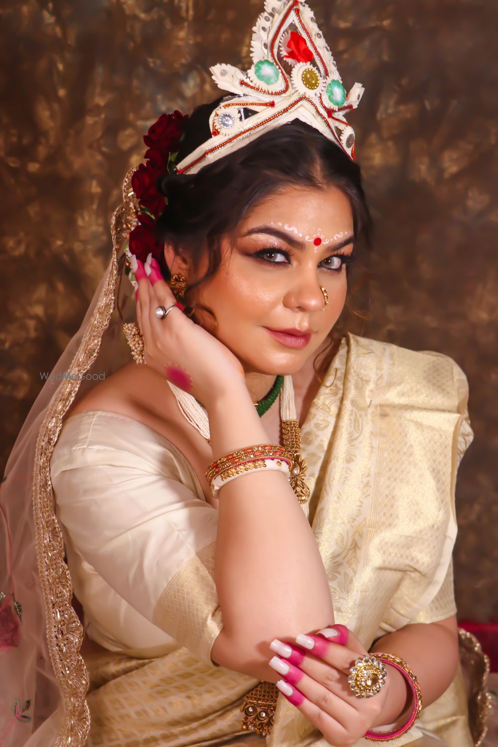 Photo From Shibani Bengali Bridal Look - By Ruchika Das Makeover