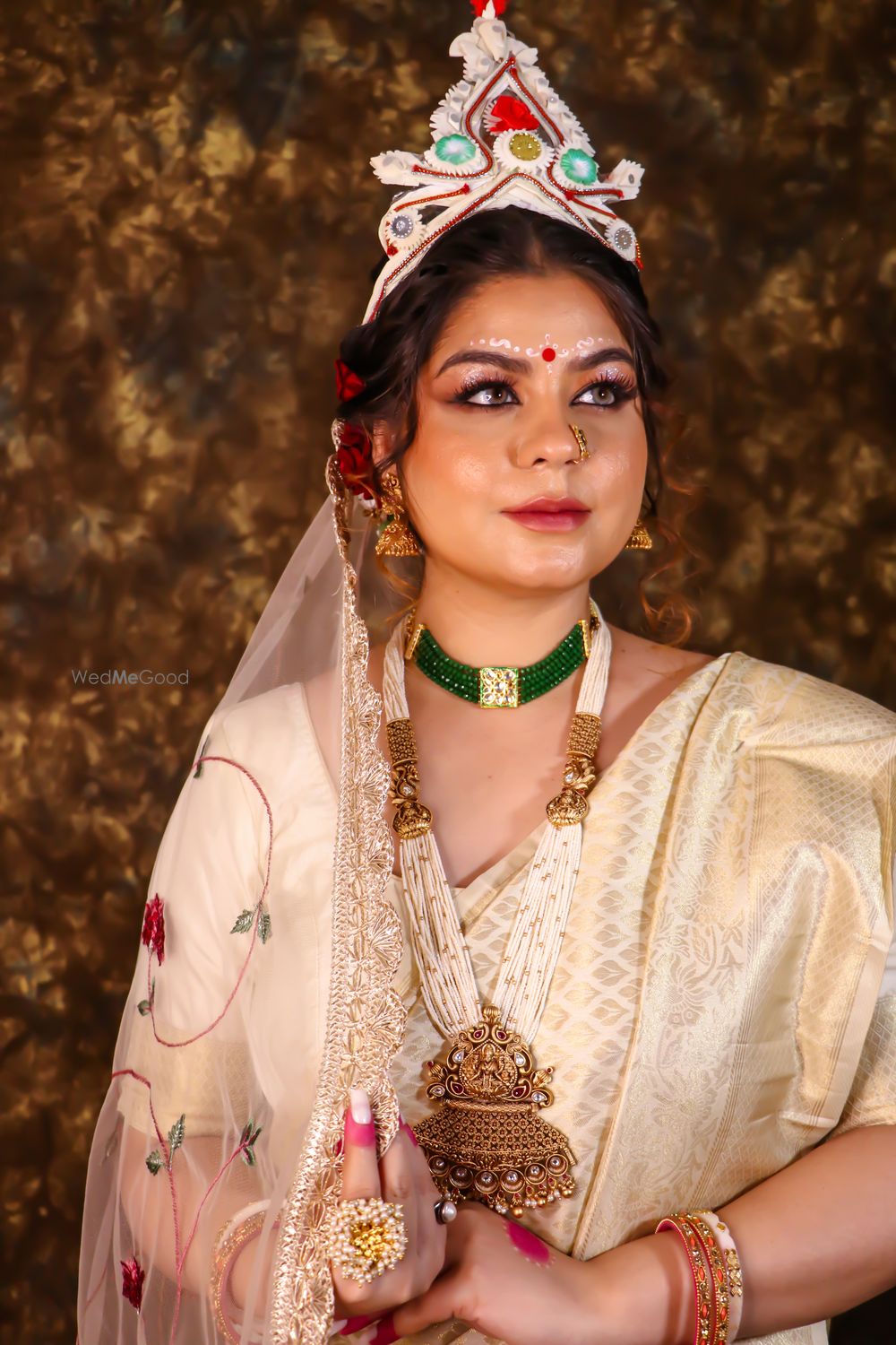 Photo From Shibani Bengali Bridal Look - By Ruchika Das Makeover