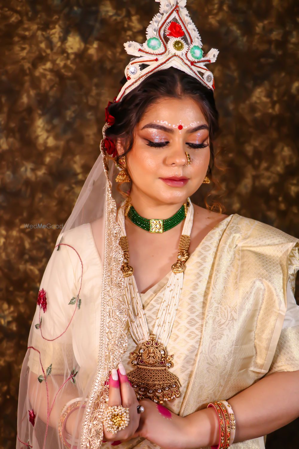 Photo From Shibani Bengali Bridal Look - By Ruchika Das Makeover